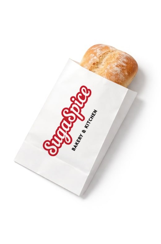 SugaSpice bakery bag