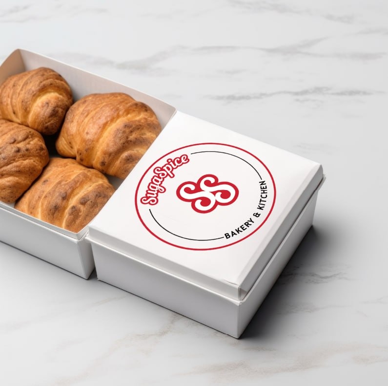 SugaSpice pastry box